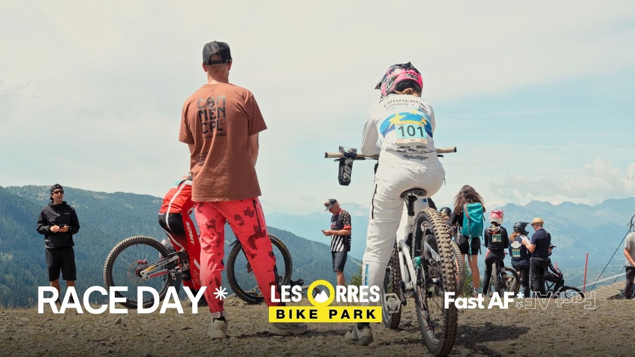 iXS European DH Cup Les Orres 2025 - Race Day avec le team Commencal Schwalbe by Les Orres 🇫🇷