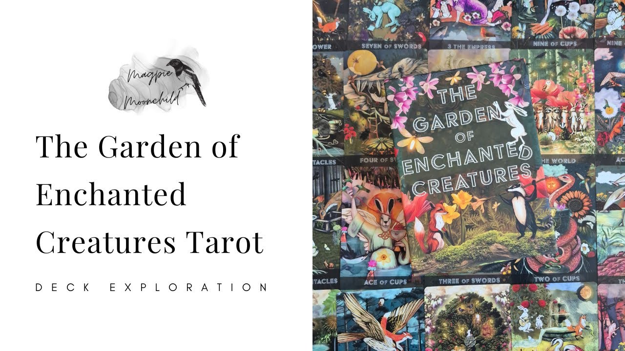 Garden of Enchanted Creatures Tarot by M J Cullinane - Deck Exploration