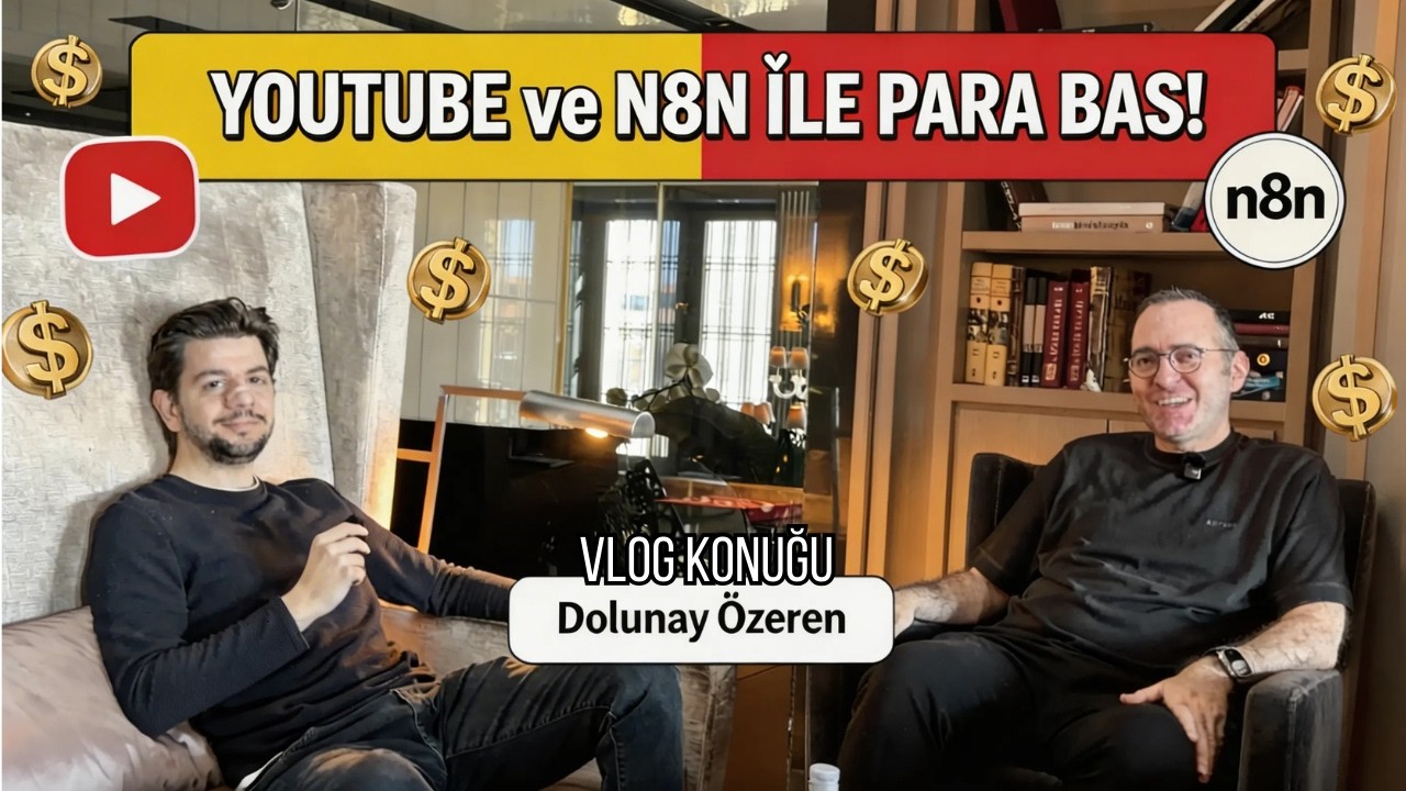 YouTube ve n8n ile para bas! Sen uyurken kanalın para kazanmaya devam. etsin.