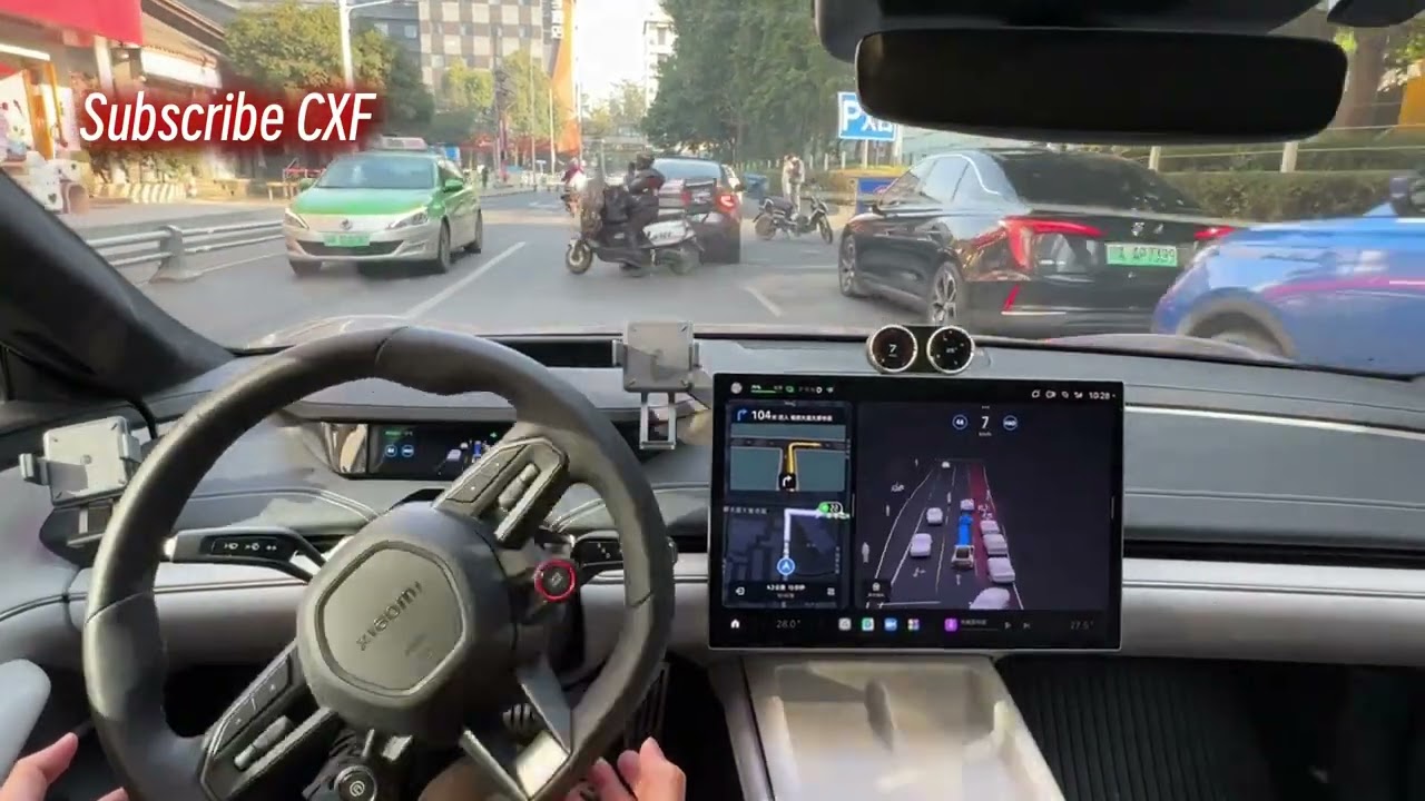 Xiaomi's Full Scene Autonomous Driving Parking Lot to City Streets!
