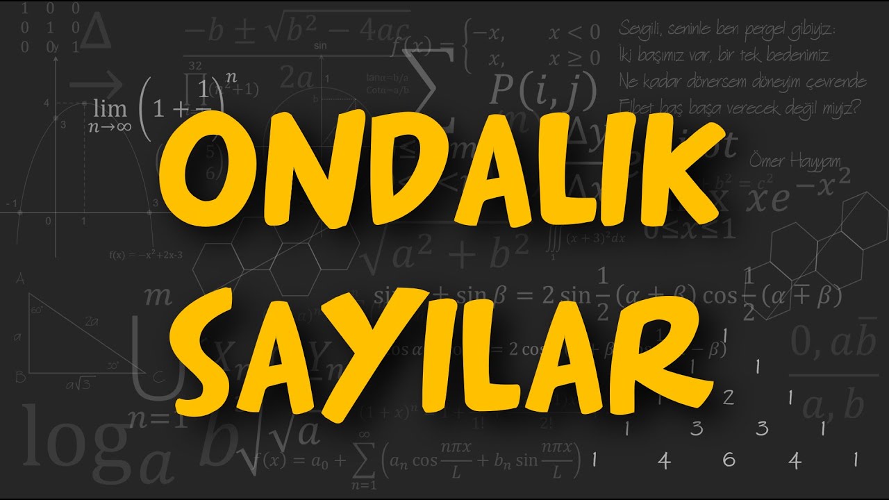 ONDALIK SAYILAR