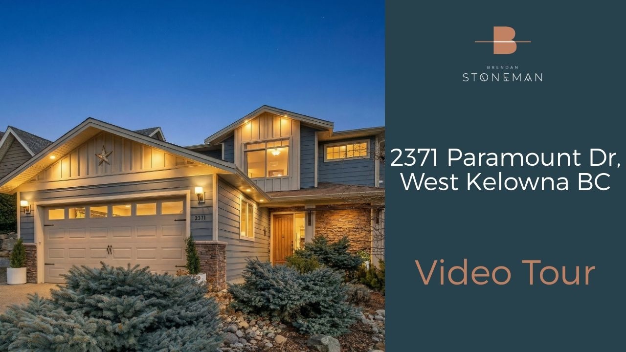 2371 Paramount Dr, West Kelowna, BC - Okanagan Living - Single Family Home For Sale