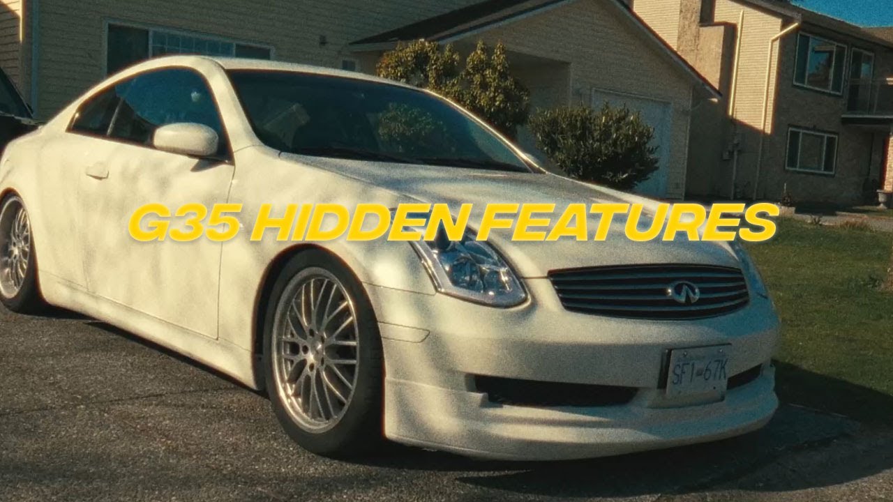 HIDDEN FEATURES ON INFINITI G35! 2003 - 2007
