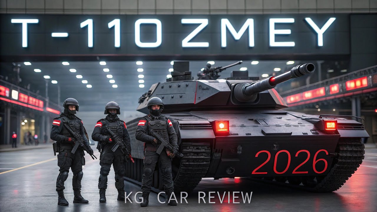 Футуристический российский танк 2026 года &mdash; T-110 Zmey | Мощь, интеллект и технологии будущего! 🇷🇺