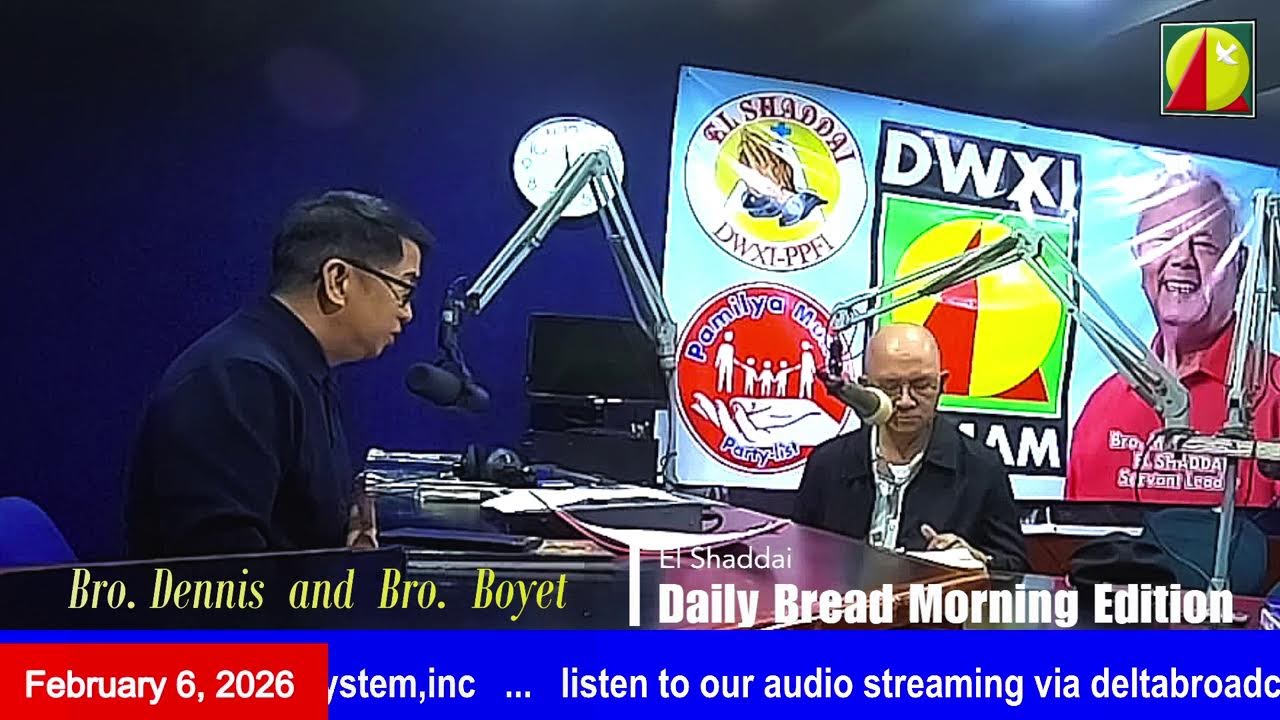 DWXI 1314 AM Live Streaming I Friday (February 06, 2026) #dailybreadmorningedition