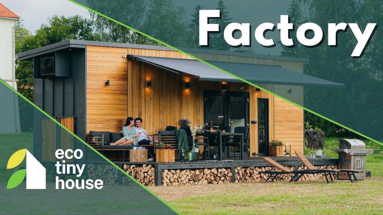 Eco Tiny House - Factory FPV Drone Flythrough