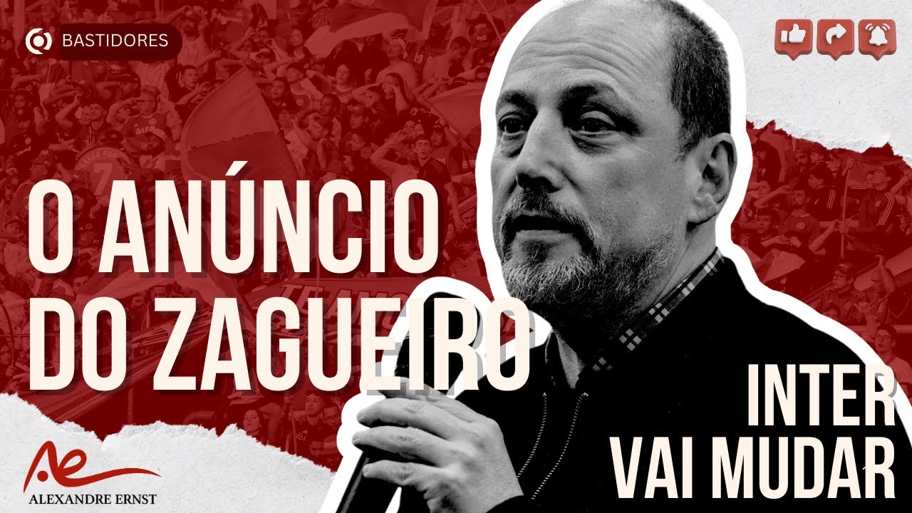🔴⚪️O ANÚNCIO DO NOVO ZAGUEIRO | INTER LIBEROU E NÃO JOGA MAIS NO BEIRA-RIO | PEZZOLANO VAI MUDAR