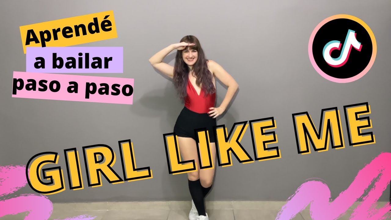TUTORIAL TIK TOK DANCE | GIRL LIKE ME