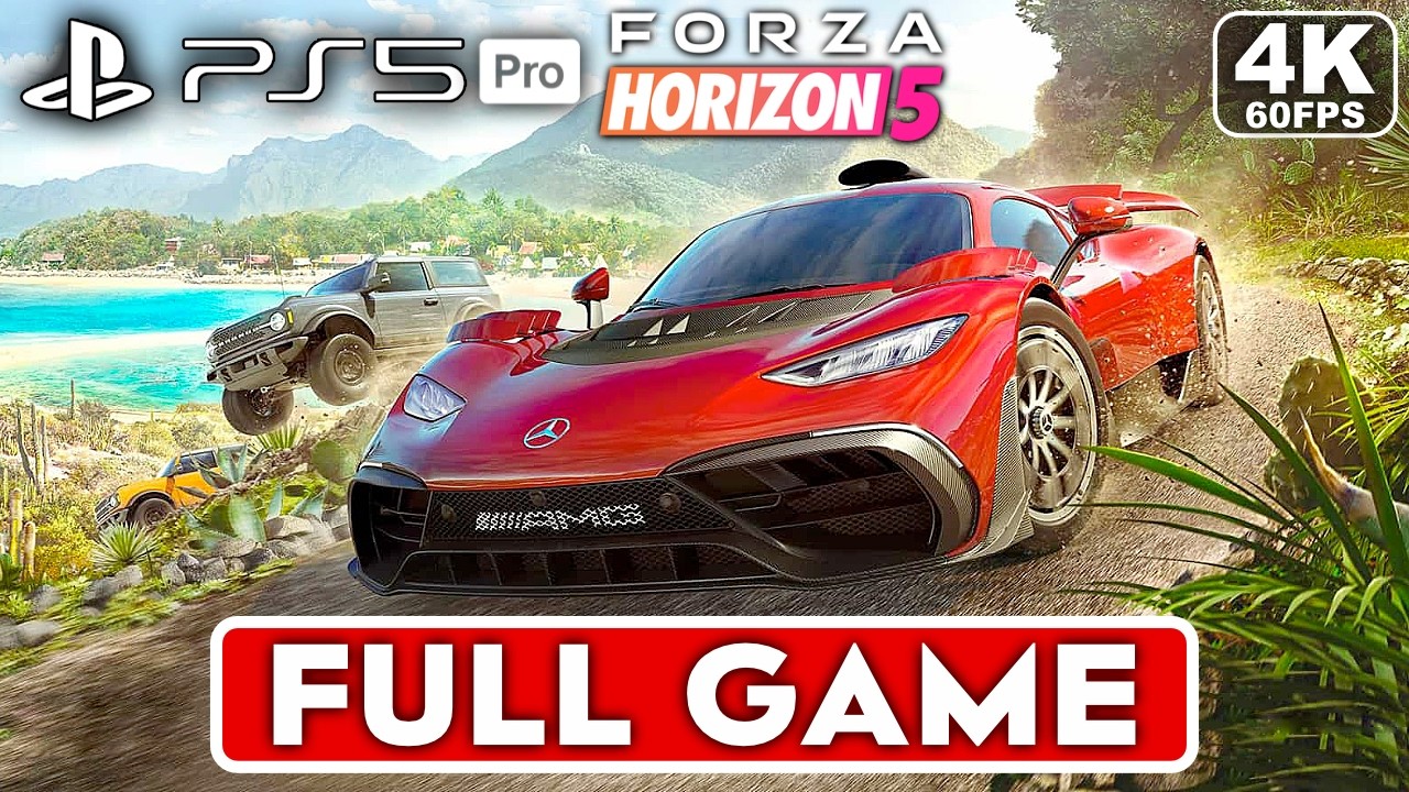 FORZA HORIZON 5 Gameplay Walkthrough FULL GAME [4K 60FPS PS5 PRO] - No Commentary