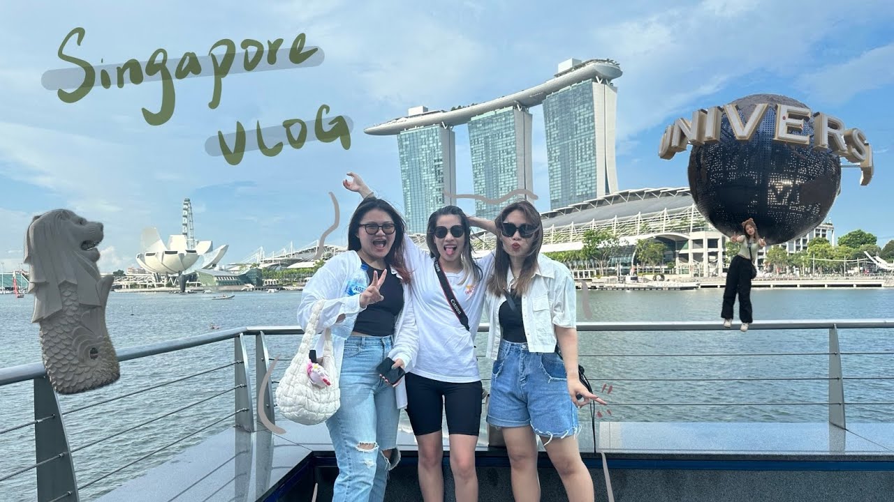 新加坡Singapore VLOG🇸🇬 | 五天四夜玩遍新加坡｜第一次跟朋友出國！｜半天玩完環球影城｜好吃到外帶回台灣的亞坤咖椰吐司｜熱門景點斜坡滑車skyline luge｜必買伴手禮BACHA咖啡