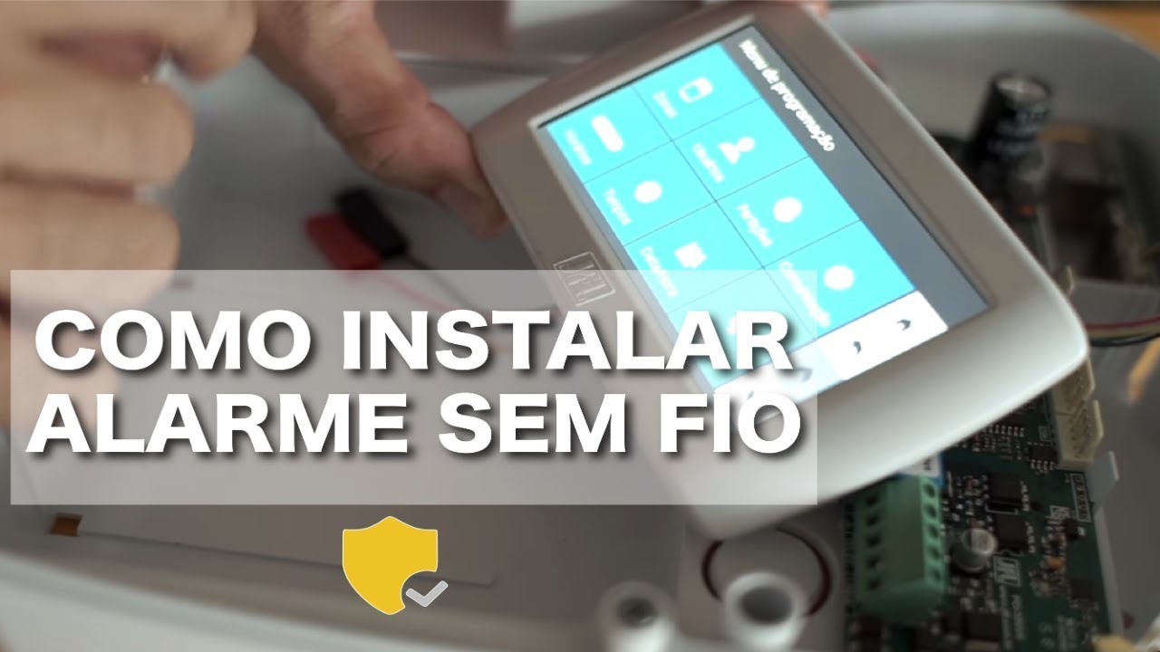 COMO INSTALAR ALARME SEM FIO