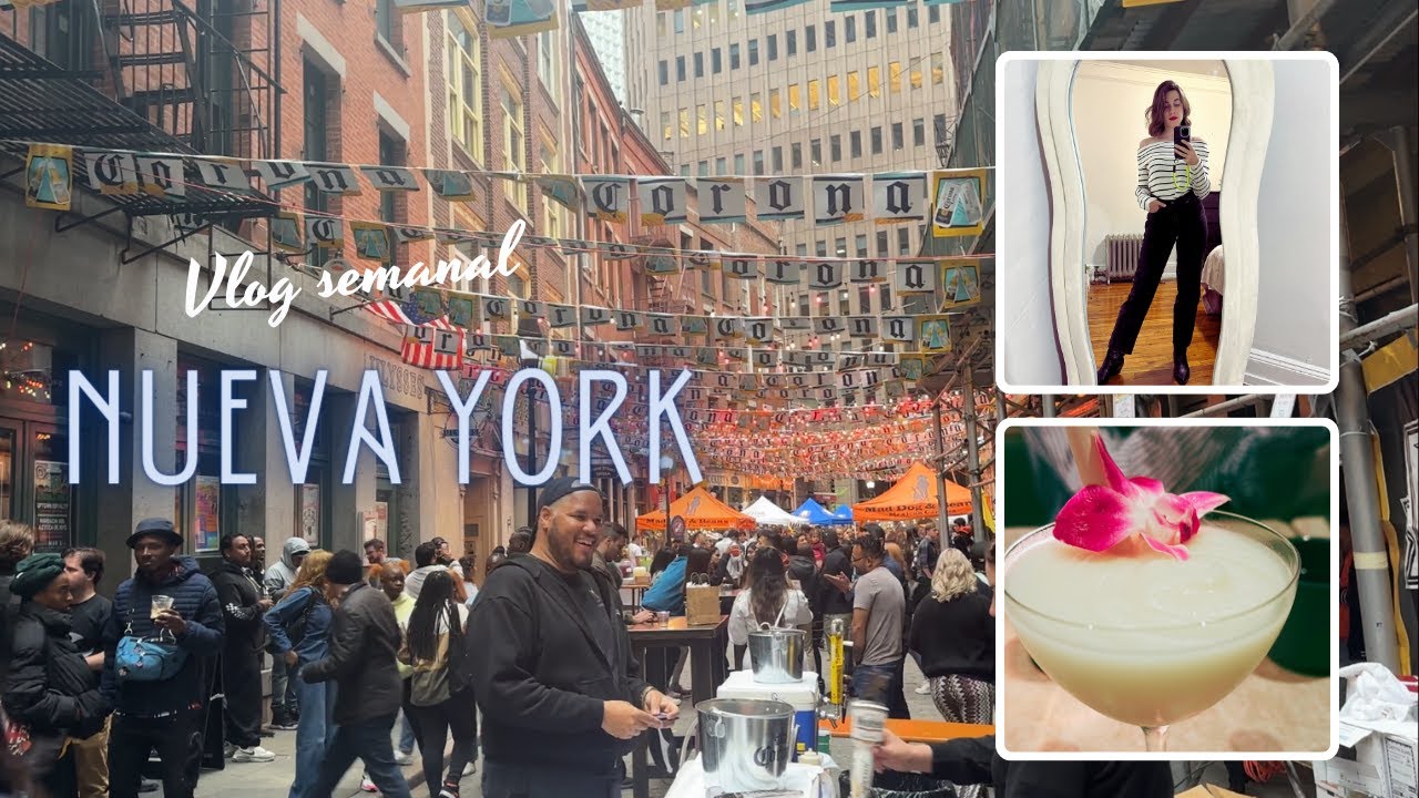 Fiesta en Stone Street y gangas en Lot Less Times Square I Vlog NYC