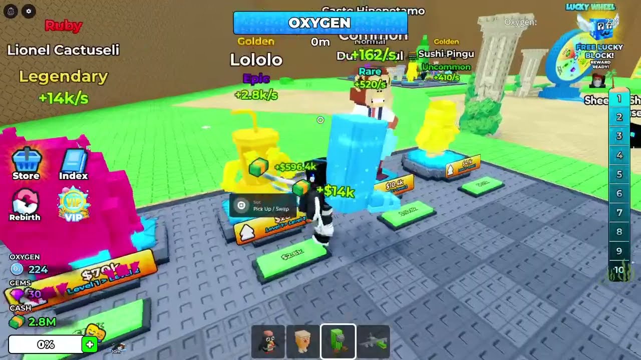 Dive for brainrots
