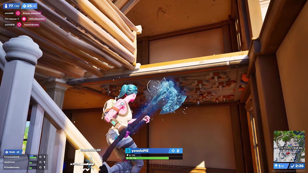 Fortnite OG Season 7 Tilted Towers | Hot Drop Victory: 12 Kills