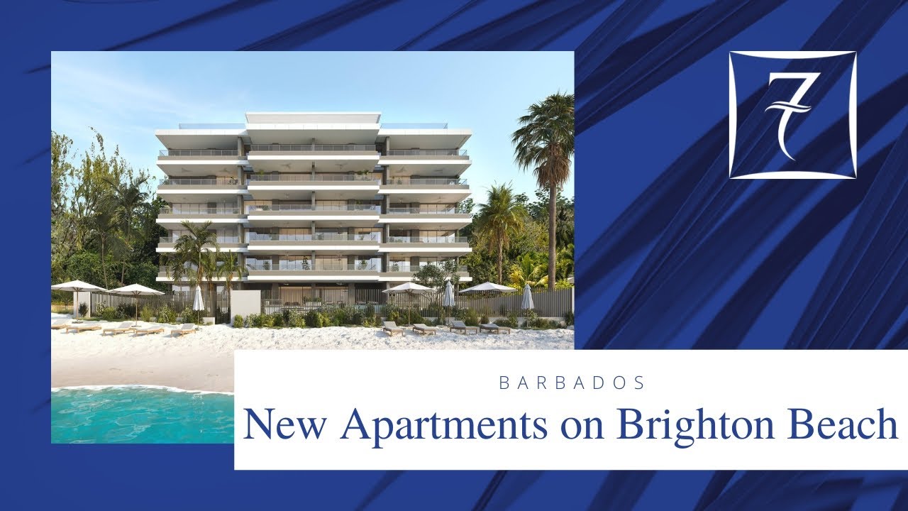 New Beachfront Apartments for Sale on Barbados' Brighton Beach