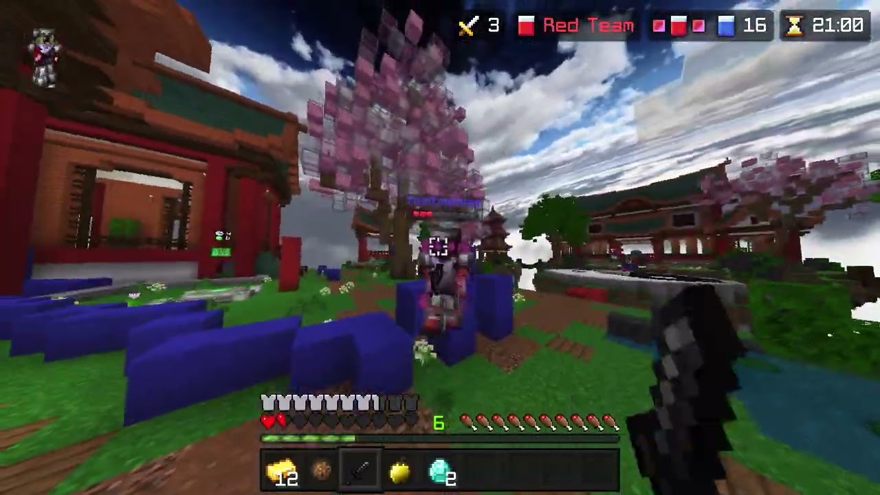 Minecraft hive bed, wars pocket edition on controller