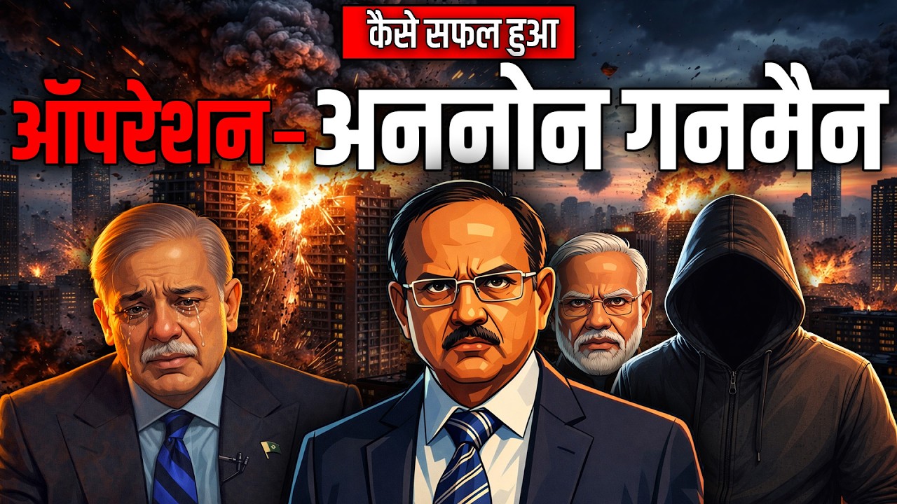 How Doval Ji succeeded Operation Unknown Gunman | 2D Animation