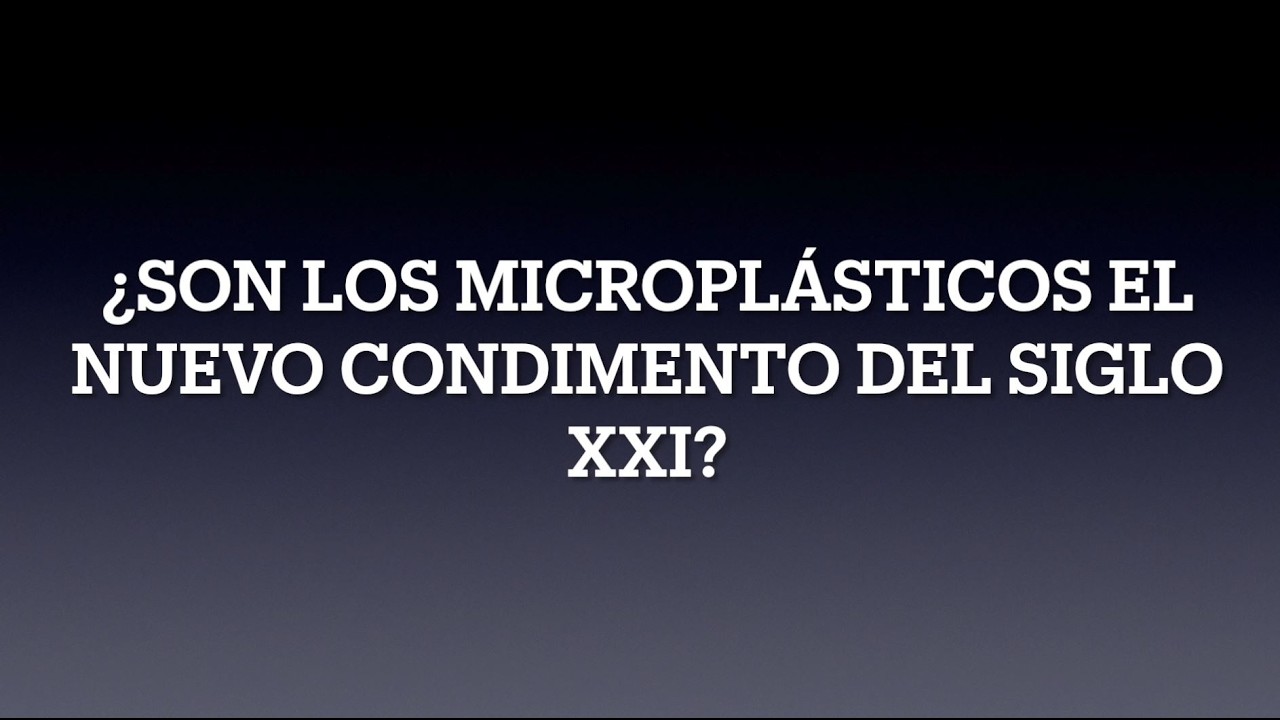 ¿Son los microplásticos el nuevo condimento del siglo XXI? Un estudio sobre su presencia en la sal d