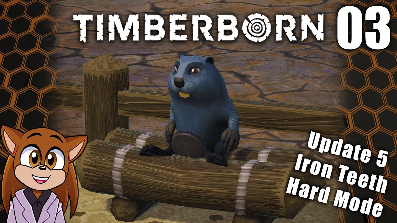 Timberborn Update 5 - Iron Teeth Hard Mode - Watching The Berries Grow