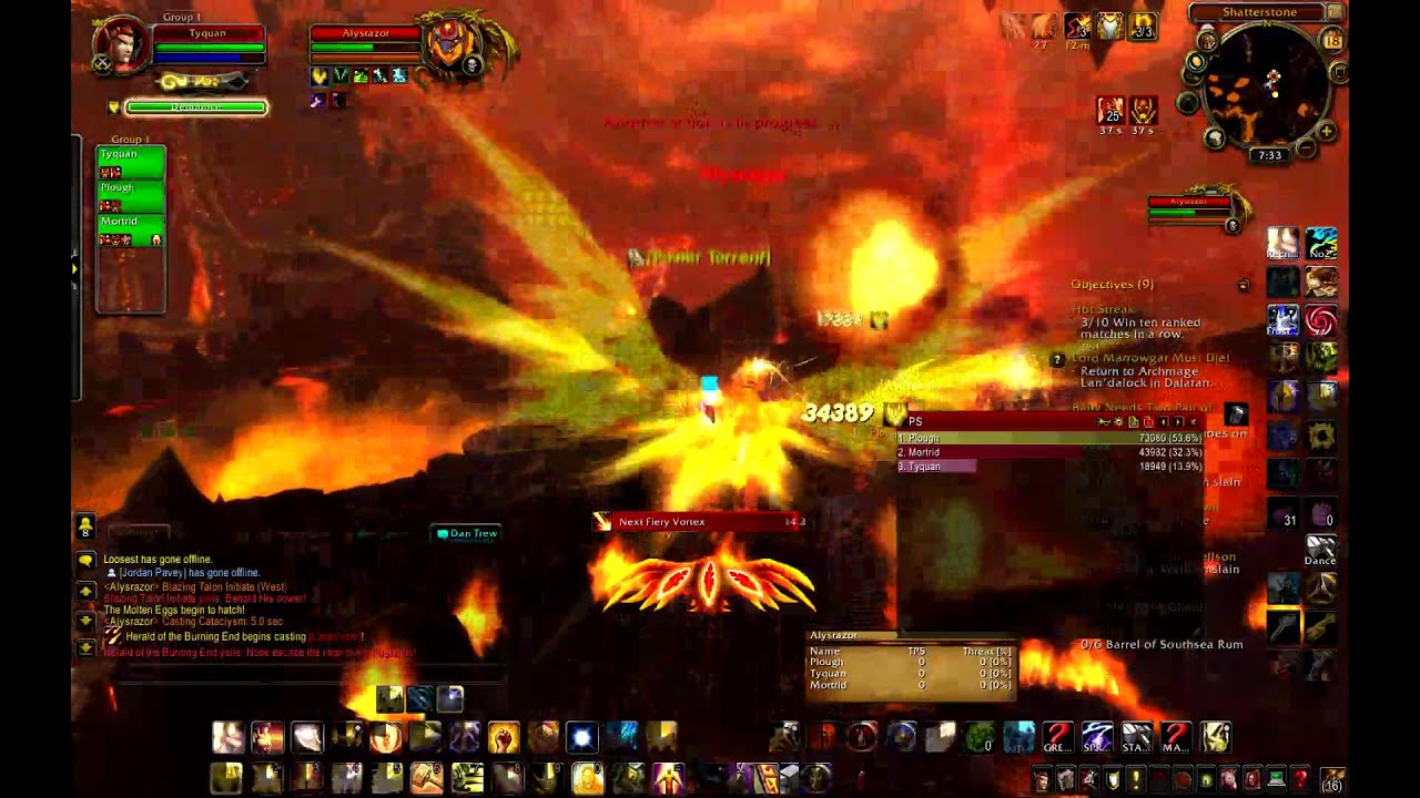Firelands 3 Man Alysrazor Heroic