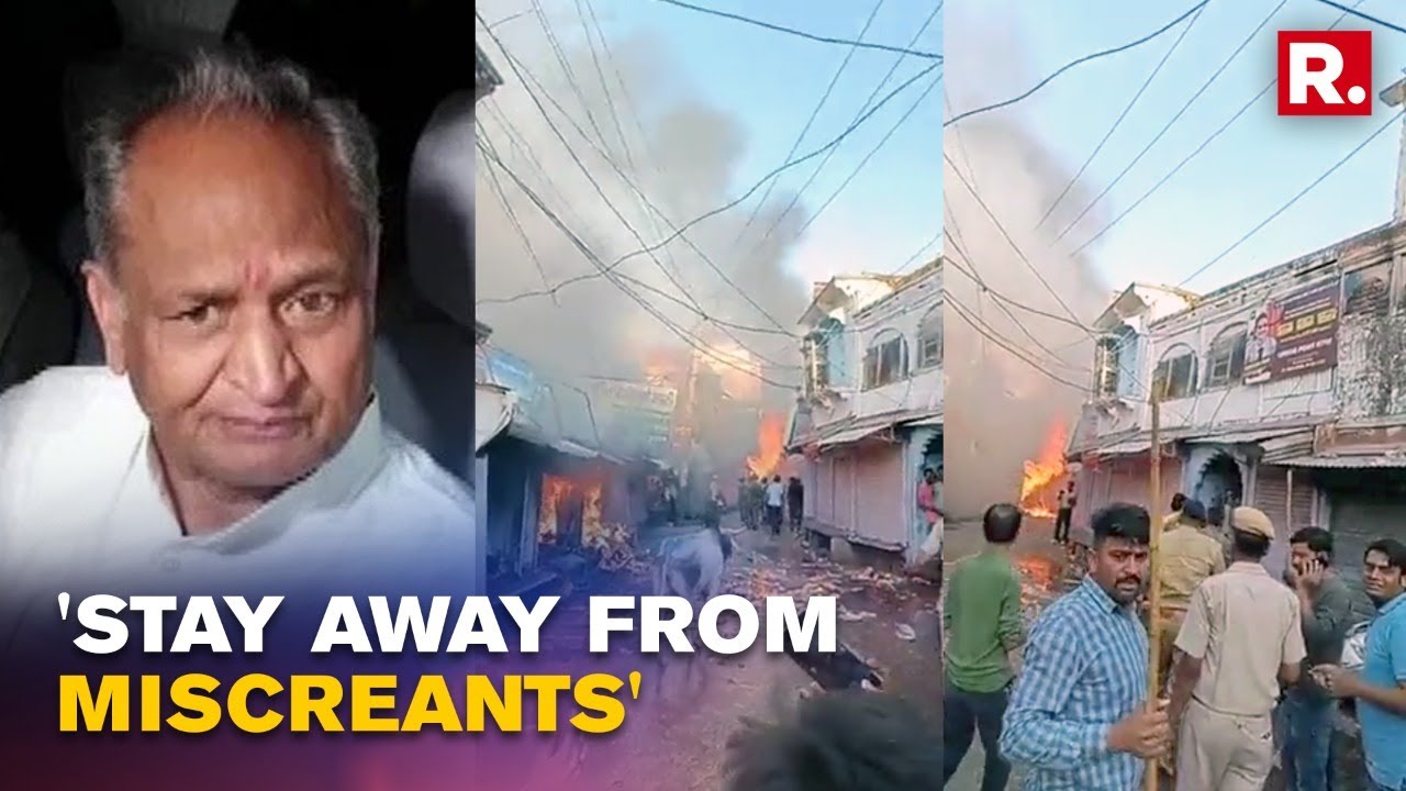 Karauli Communal Violence: Rajasthan CM Gehlot Appeals For Peace After Stone Pelting Incident