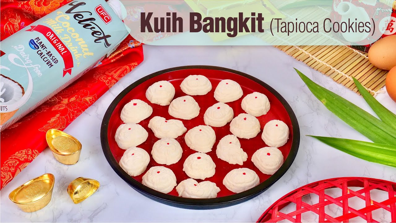 How To Make Kuih Bangkit (Tapioca Cookies) | Asian Dishes | UFC Velvet Coconut Milk