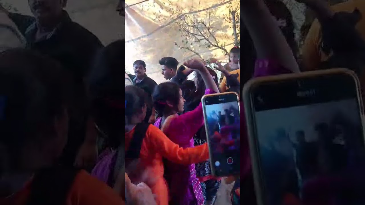 Village Dumka  patti vidolshui.. Garhwali Dhol dhamo..