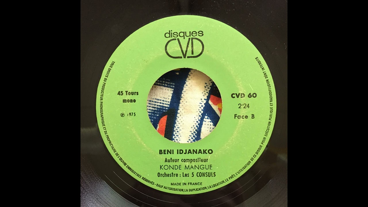 Konde Mangue Et Les 5 Consuls - Beni Idjanako