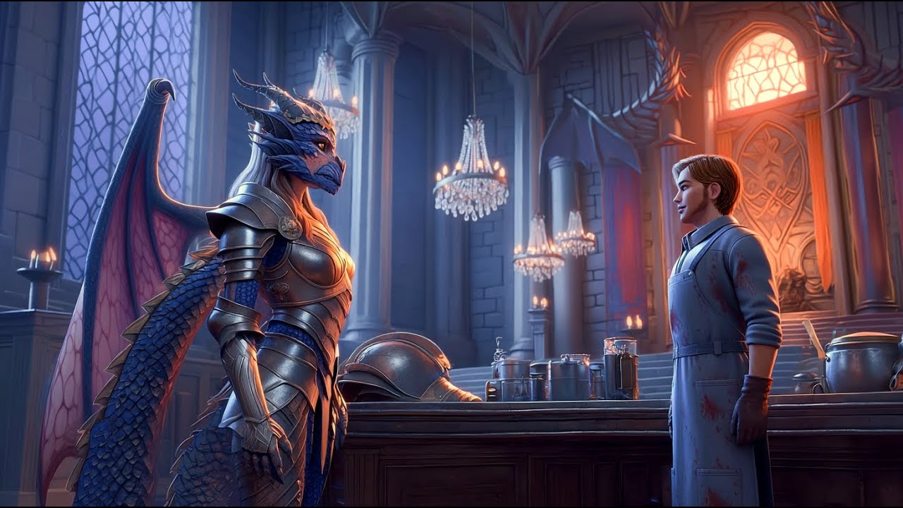 The Dragon Queen Demanded, &ldquo;Who Fixed My Armor?&rdquo; &mdash; The Human Mechanic&rsquo;s Answer Melted Her Rage | HFY