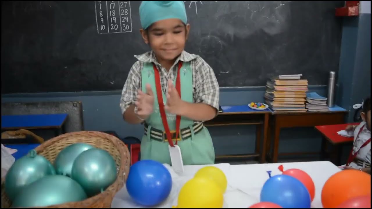 Color Identification Activity | Nursery Class | Ajit Vidialay School