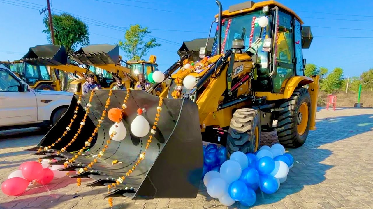आज घर आ ही गयी जेसीबी Finally Delivery of My New JCB 3dx Expert 4x4 Machine