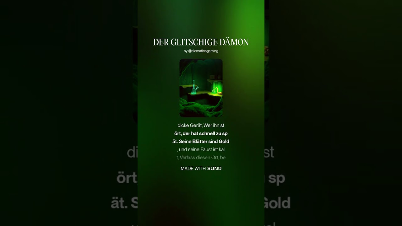 DER GLITSCHIGE DÄMON