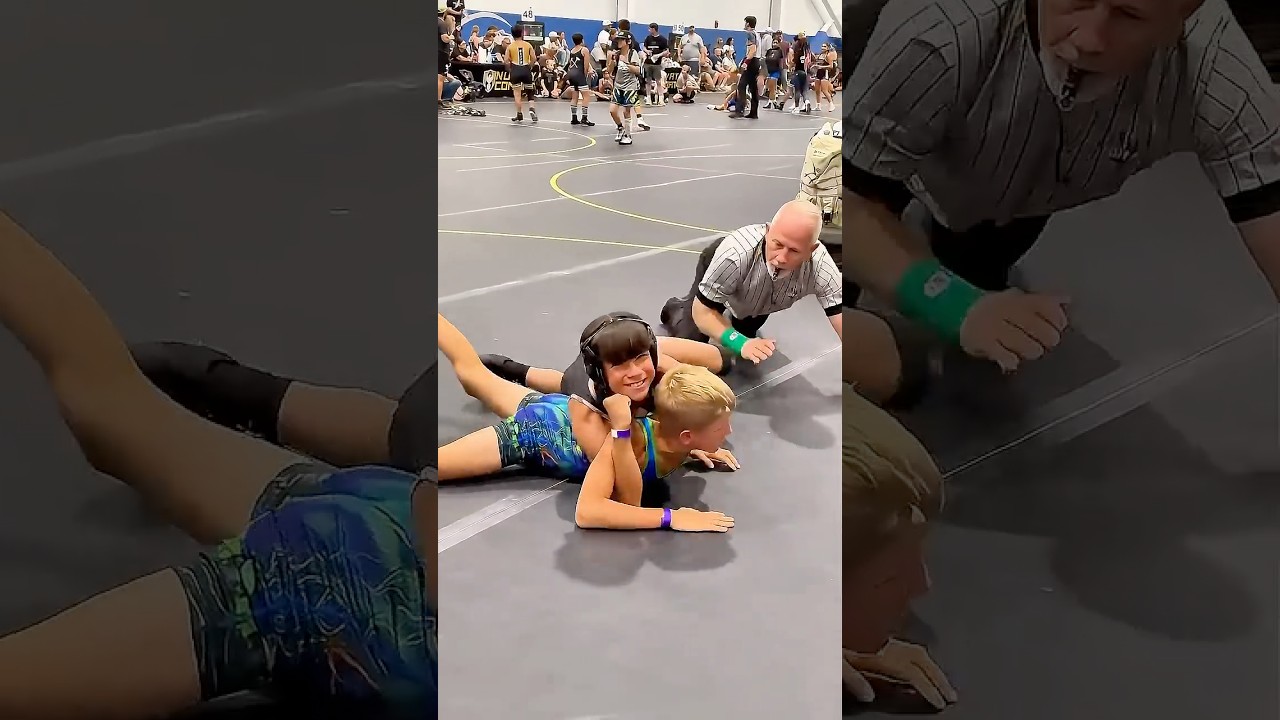Brutal Pin | Wrestling Boy vs Girl  