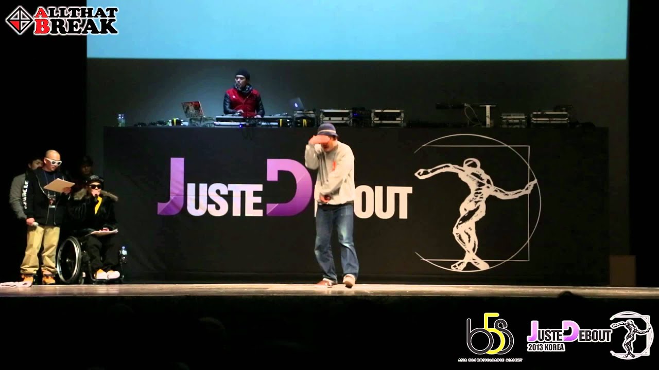Toprock Battle Preliminary 2  Juste Debout 2013 Korea  Allthatbreak com