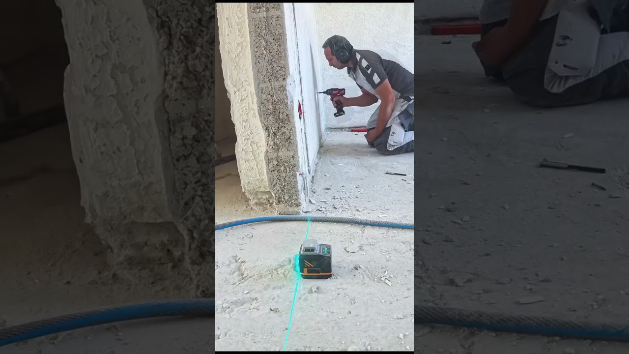 Schnellputzprofile perfekt ausrichten mit Cliphaltern &ndash; saubere Wand ohne M&ouml;rtel!#Putzen #Trockenbau