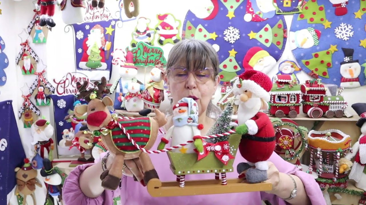 Lanzamiento Proyectos Navidad-1/ 2023 #tallerdesilvina | 🎅🤶🎄|Manualidades/ Muñecos navideños 2023