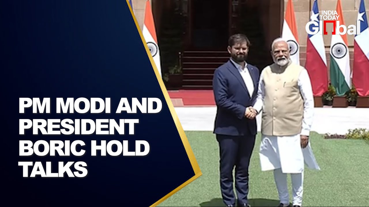 LIVE: PM Modi Meets President Gabriel Boric of Chile for Talks | India Today Global | World News
