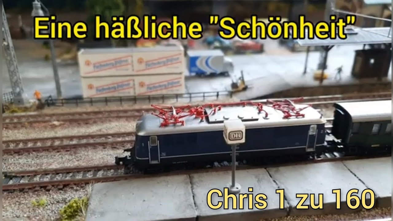 Update 2.1, die E 10 von Liliput und ein Fleischmann Bilderbuch auf meiner Modellbahn Spur N Anage
