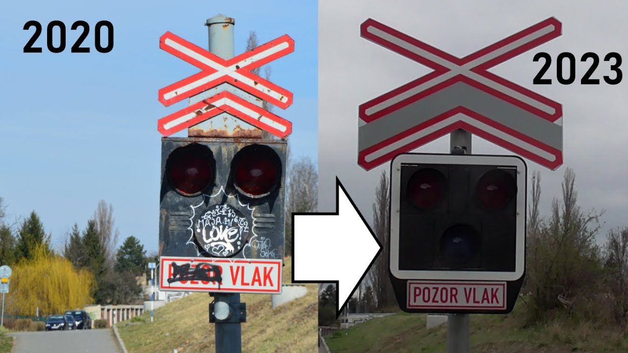 Železniční přejezd Praha-Čakovice | POSTUPEM ROKU!