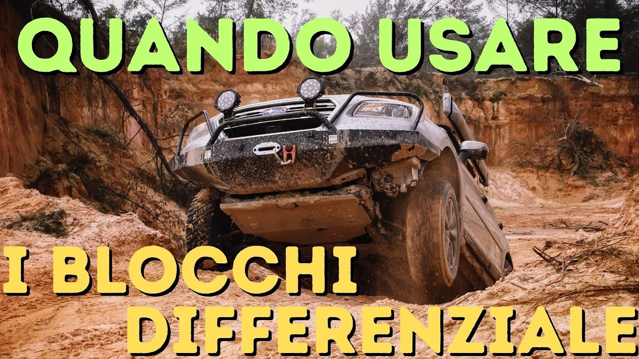 Blocco Differenziale: A cosa serve e quando usarlo 🚙 Anteriore e Posteriore