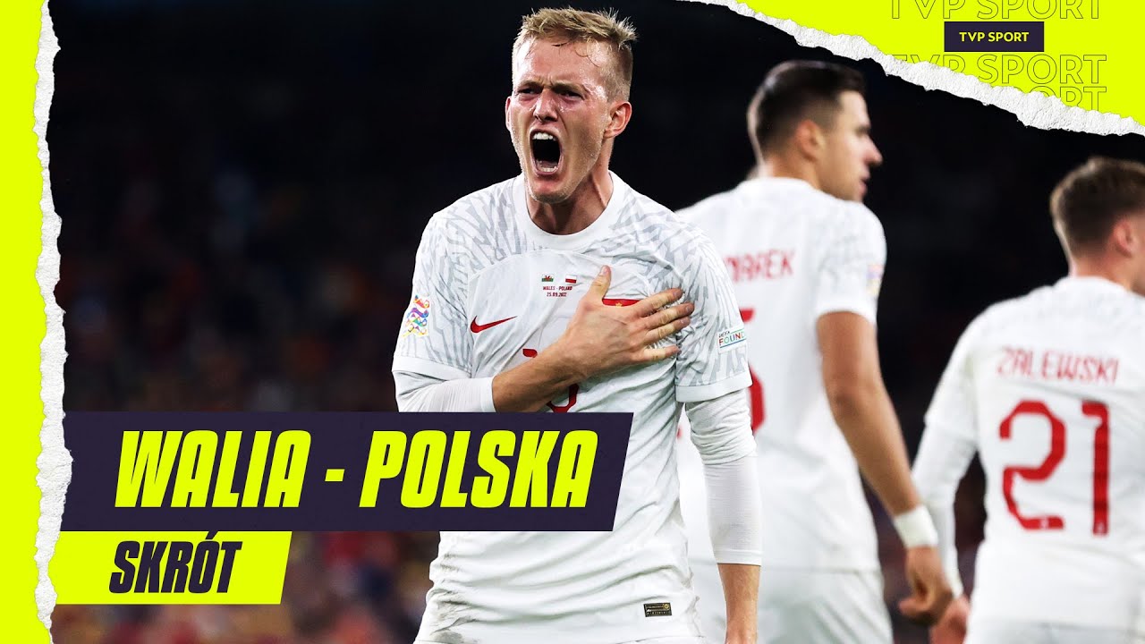 LIGA NARODÓW: WALIA - POLSKA, ŚWIETNY SZCZĘSNY, ŚWIDERSKI DAŁ WYGRANĄ | SKRÓT MECZU