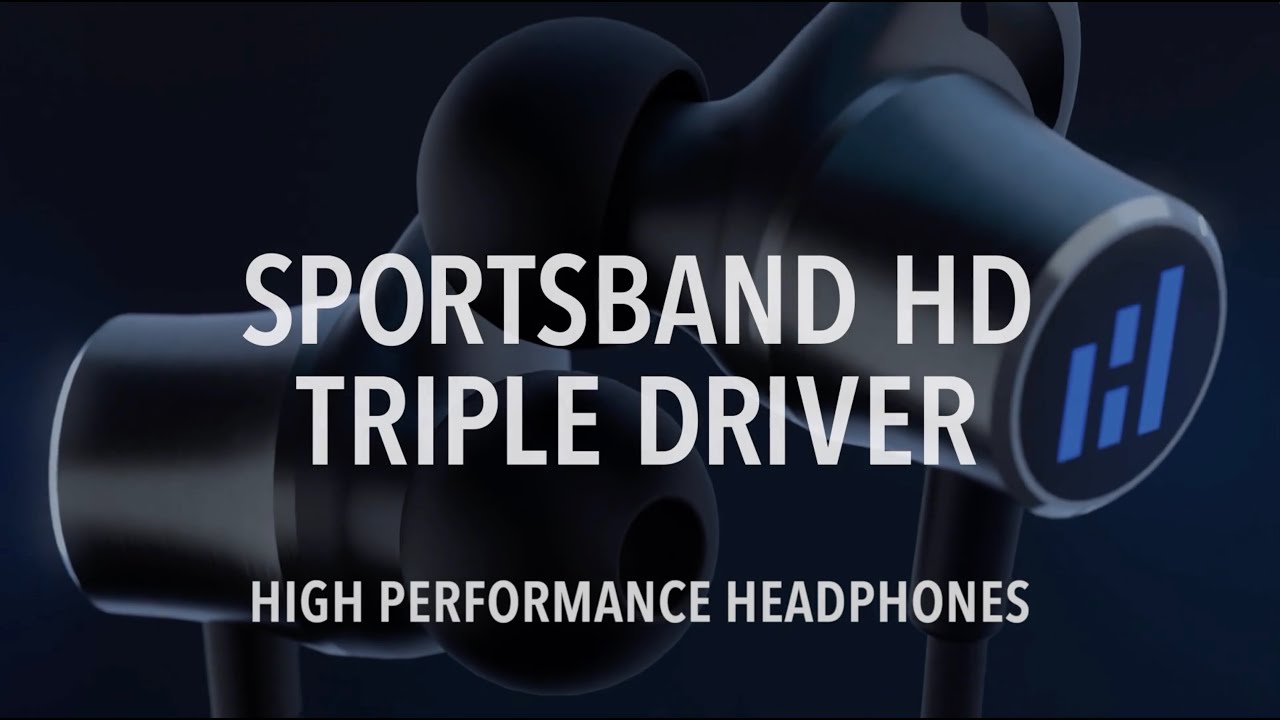 SPORTSBAND HD TRIPLE DRIVER HEADPHONES