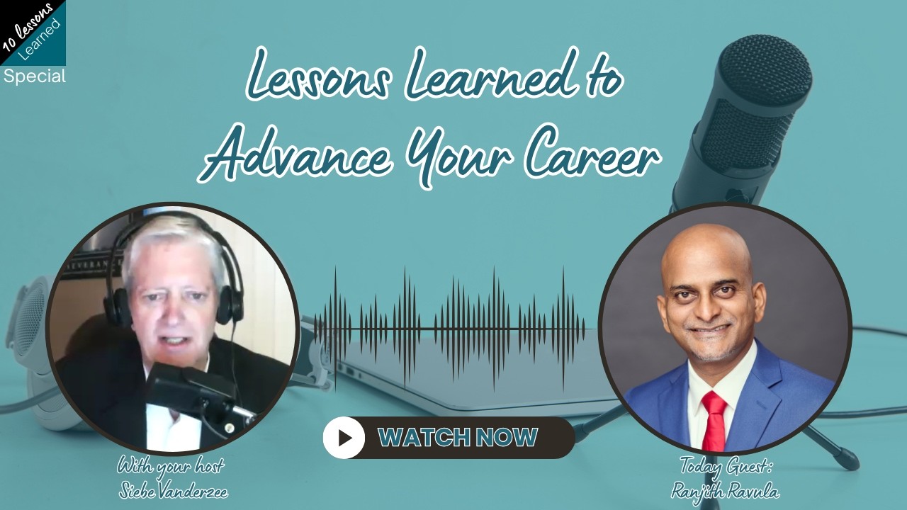 Lessons Learned to Advance Your Career: Ranjith Ravula on Mindset, Setbacks, Financial Discipline