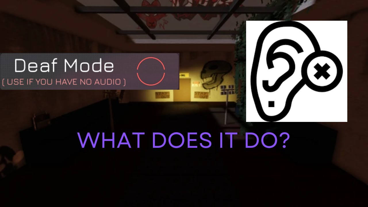 Deaf Mode explained | Rooms & Doors