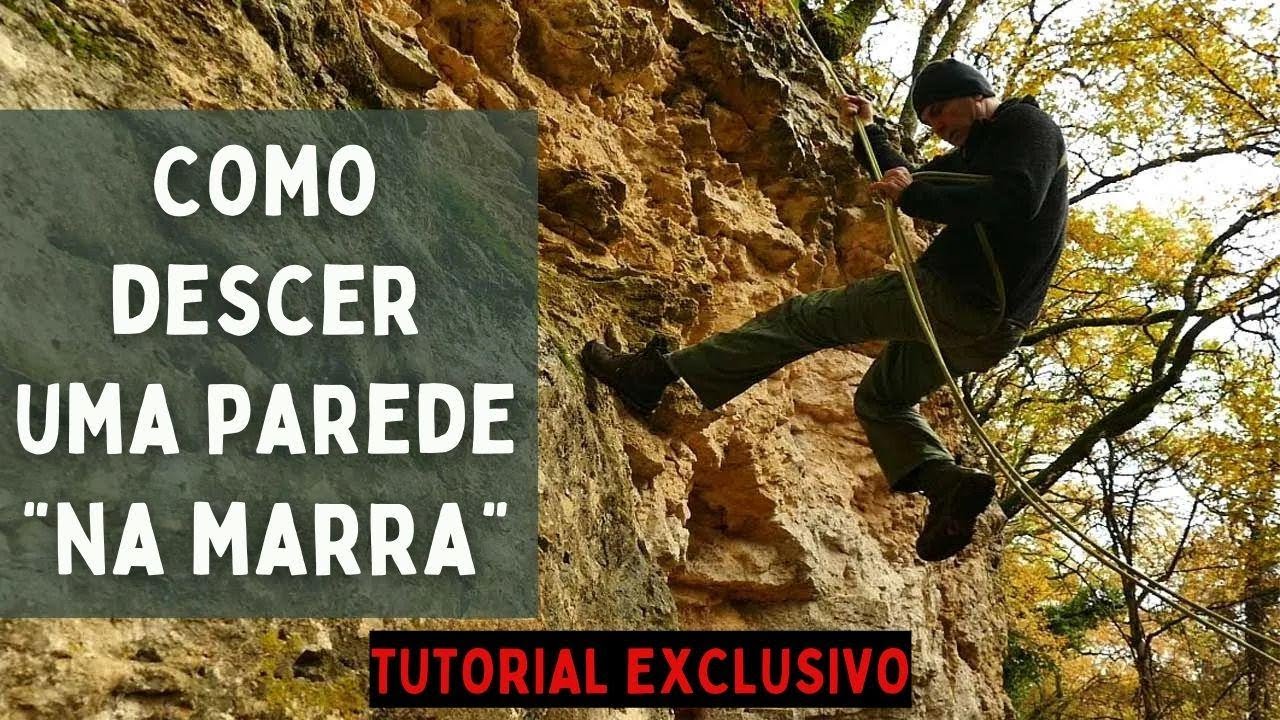 Como descer de rapel sem equipamento: técnicas clássicas, sul-africana e usando improviso