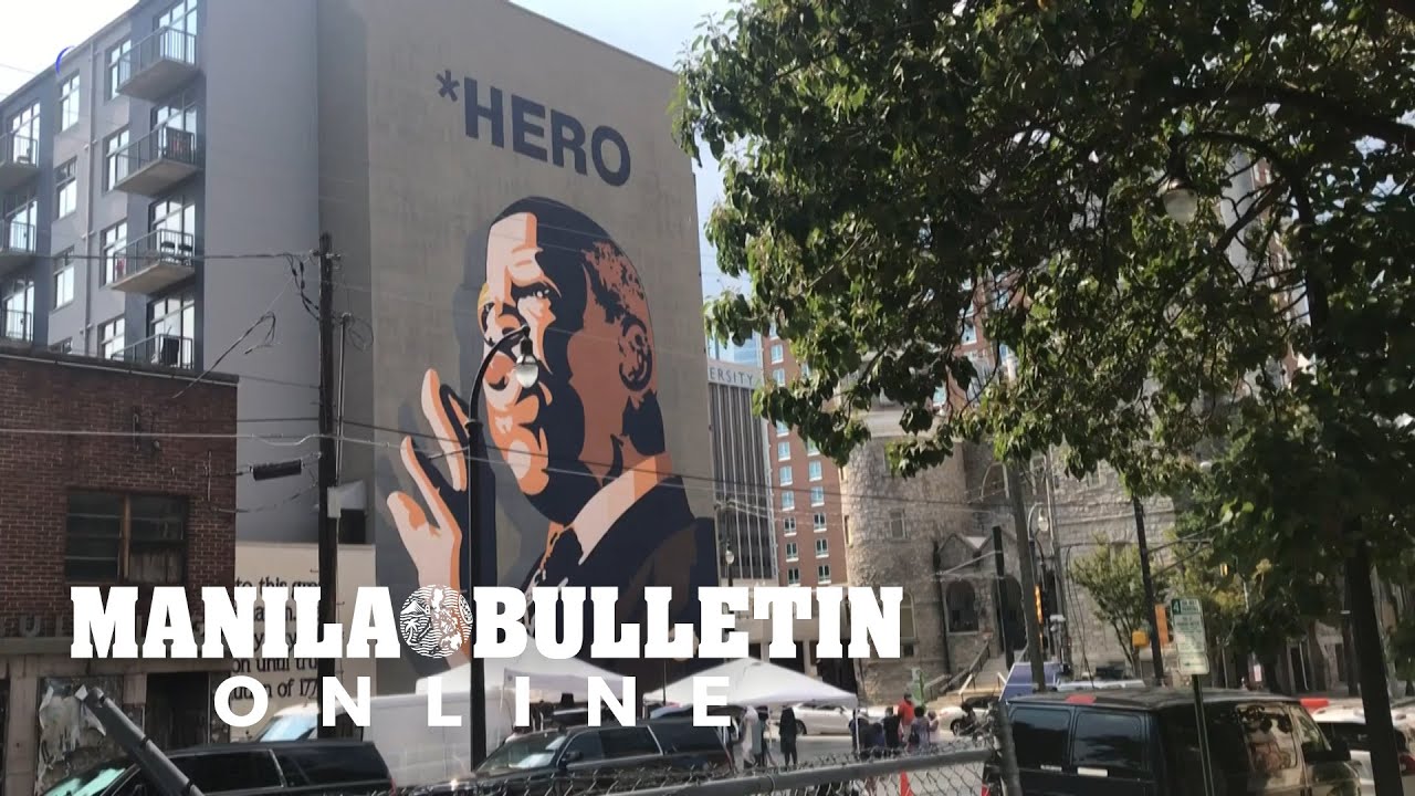 Atlanta residents honor US congressman John Lewis
