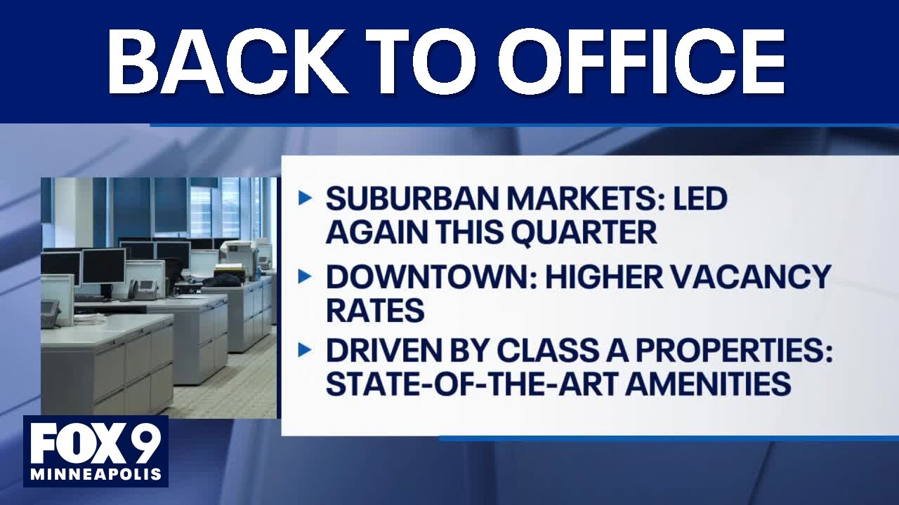 Office space leasing in Twin Cities favors suburbs over downtown
