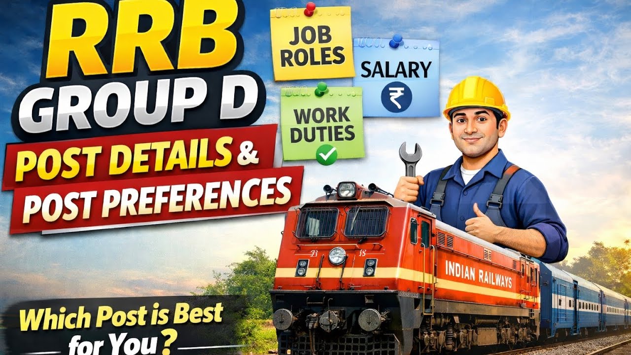 RRB GROUP D😍| JOB DESCRIPTION & POST PREFERENCE🔥| |10th മതി 🤩| PART-2😌