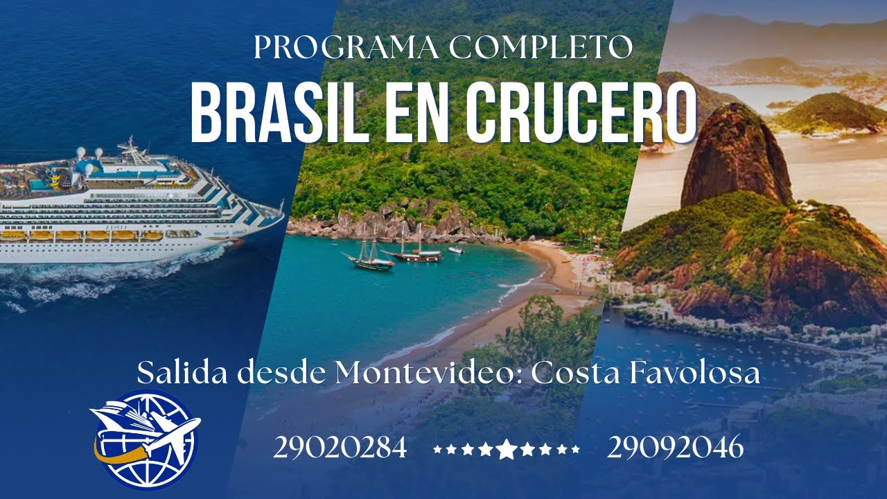 &iquest;C&oacute;mo es el Costa Favolosa? Tour por el barco y escalas en Brasil