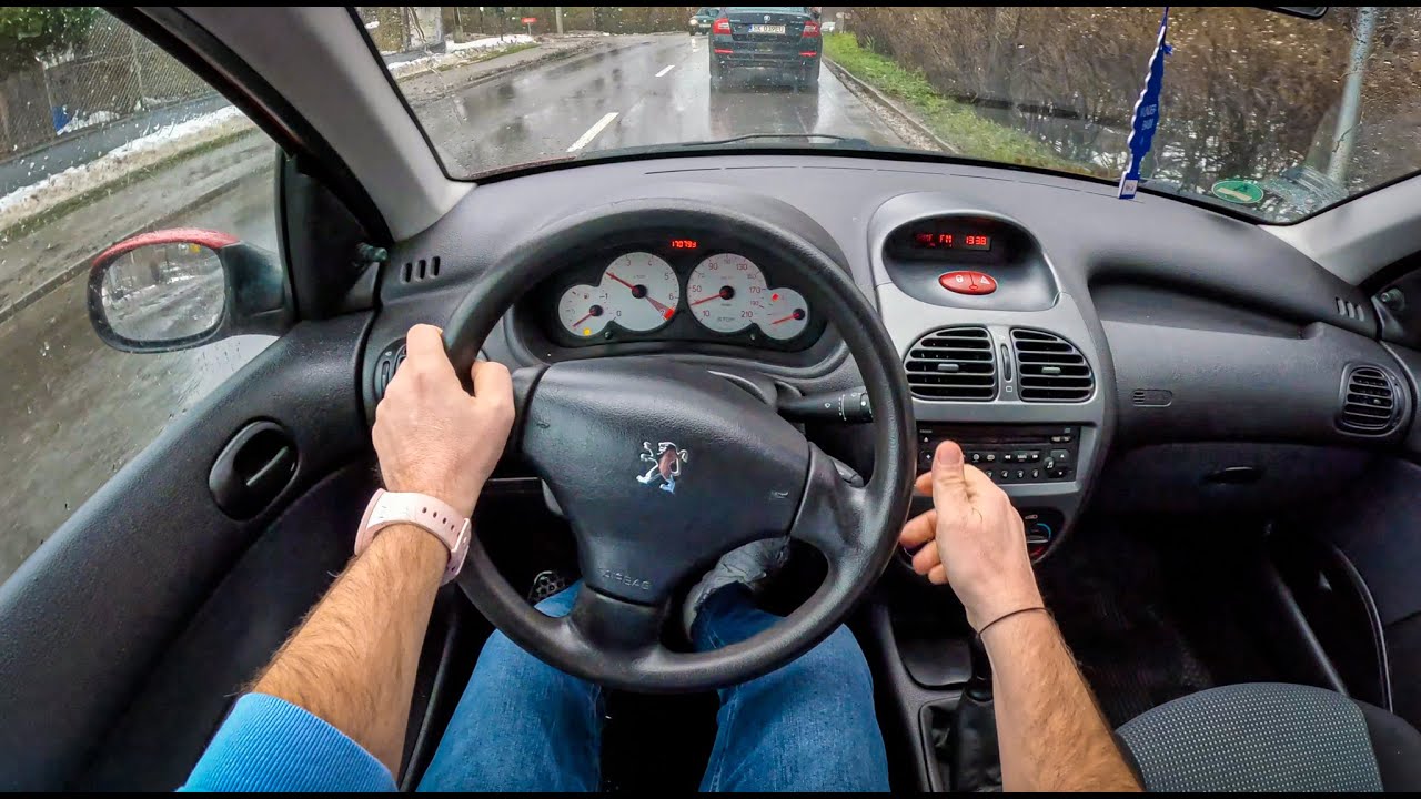 2005 Peugeot 206 [1.1 60HP] | POV Test Drive #1506 Joe Black